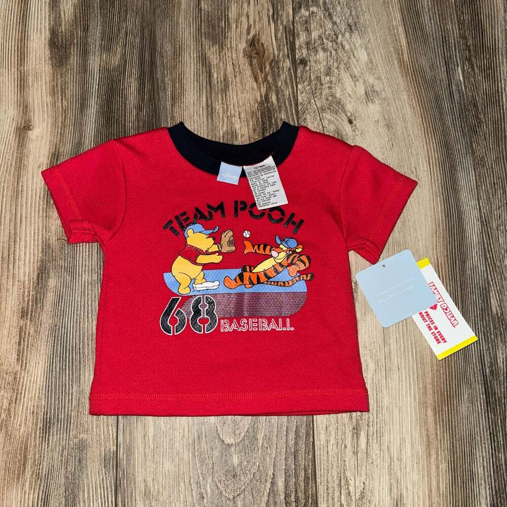DISNEY WINNIE POOH BABY T-SHIRT 6-9 MONTHS